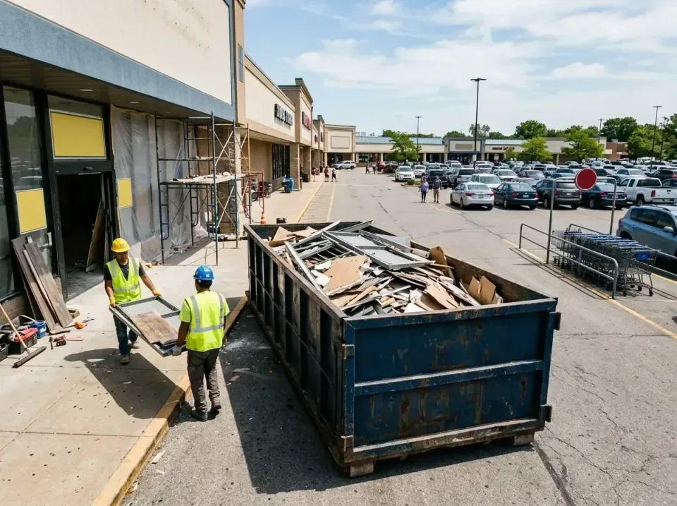 retail-store-renovation-debris-003 — frequently asked questions, Roll-off Dumpster Rentals in Plain City, OH